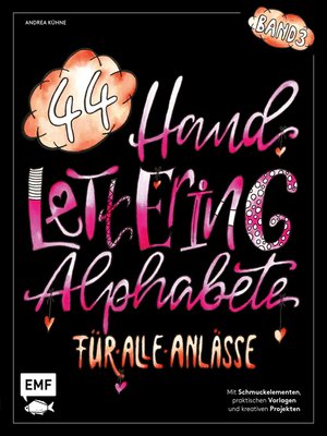 cover image of Handlettering 44 Alphabete – Für alle Anlässe – Band 3